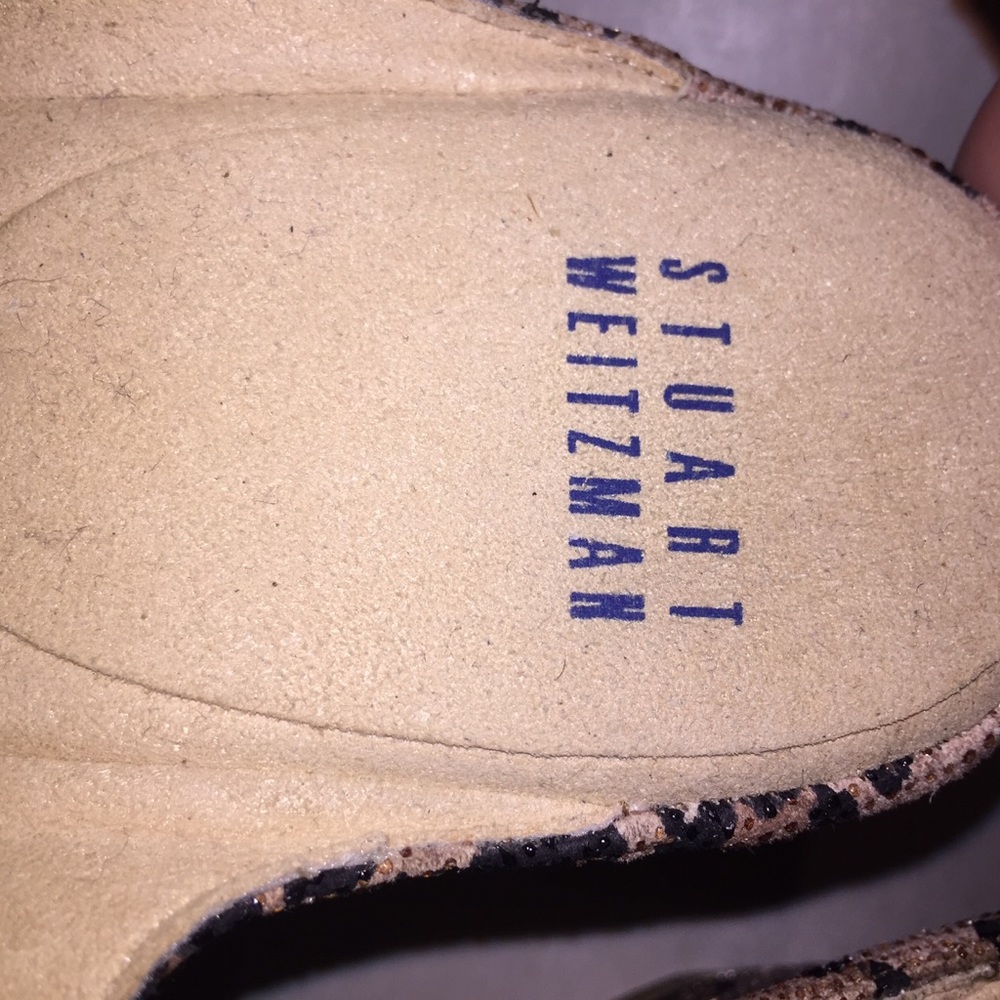 Nwob Size 10 Authentic Stuart Weitzman Wedge Heels - image 3